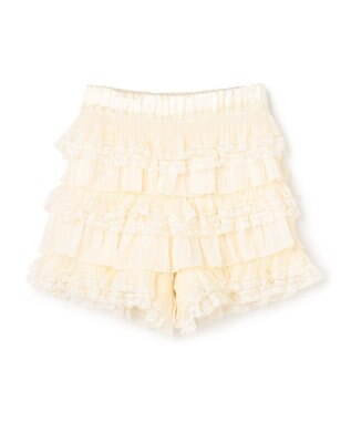 ANY KIDS ミルフィーユ レースショートパンツ エクリュ