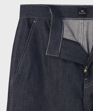 Paul Smith コントラストステッチ デニムトラウザーズ ダークブルー
