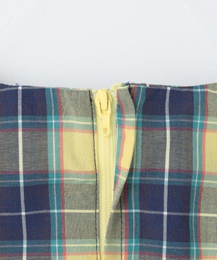 組曲 KIDS 【100㎝】チェック ワンピース イエロー系5