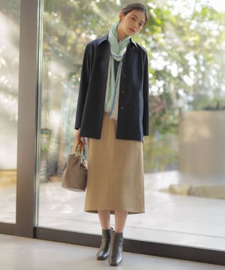 J.PRESS LADIES 【2way】ギャザーバンブー トート バッグ ベージュ系