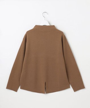 自由区 【セットアップ対応】ウールミラノボトルネック ニット モカ