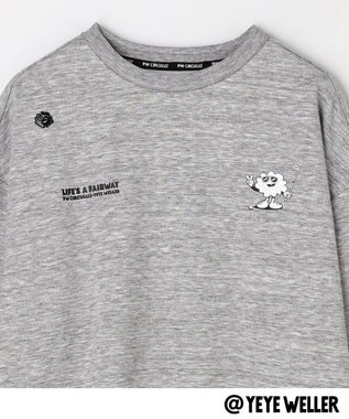 PW CIRCULUS 【UNISEX】【コラボアイテム】Yeyeコラボ スウェット ゴルフ グレー系