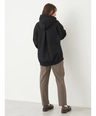 earth music&ecology 裏起毛パーカー Black