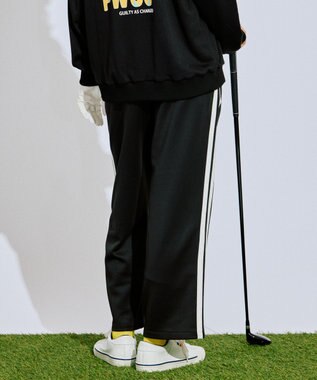 PW CIRCULUS 【WOMEN】イージーワイドパンツ ゴルフウェア レディース ブラック系