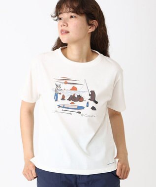 Columbia Columbia/ ウィメンズレイクトゥーアベニューショートスリーブTシャツ /コロンビア Sea Salt