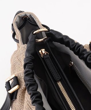 LA BAGAGERIE シャーリング2WAYサマーバッグ グレージュ