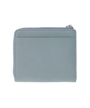 genten 【福財布】アルモニア ミニ財布 ベビーブルー
