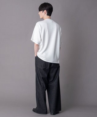 WEGO 【機能T/ユニセックス着用ITEM】カラーステッチワンポイントT（SS） ホワイト