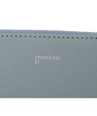 genten 【福財布】アルモニア ミニ財布 ベビーブルー