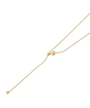 AMERICAN HOLIC 【ステンレス】スライド ネックレス Gold