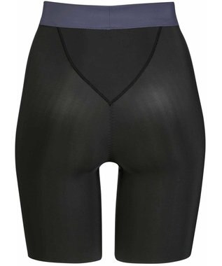 WACOAL ガードル 温活 ポイント保温(腹部・仙骨部・そけい部) アウターにひびきにくい ロング丈 レディース GRC640 /ワコール ブラック