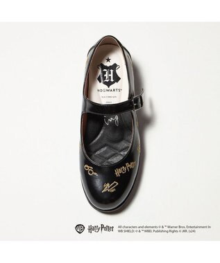 ing <ing>【ハリー・ポッターコラボレーション】刺繍モチーフメリージェーンパンプス ブラック