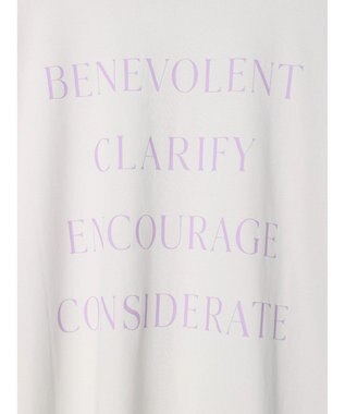 Green Parks シアーバックロゴチュニック Light Gray