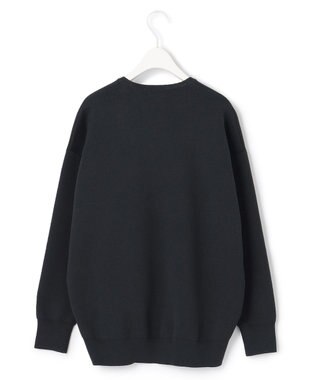 ICB 【洗える】コットンポリエステルスムース プルオーバー チャコール系