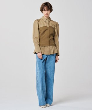 uncrave 【upper hights × uncrave WHITE】THE WHITE パンツ（uncrave WHITE） FLOW