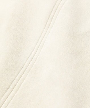 Green Parks なめらかタッチスウェード調ジャンパースカート Ivory