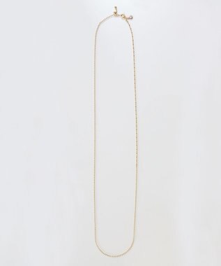 Phoebe 【金属アレルギー対応】リンキーデザインロングチェーンネックレス　ゴールド　ニッケルフリー ゴールド