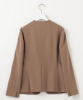 ANY SIS 【保温効果/ストレッチ】シリーズ累計13万枚突破！ビューティサーモ ノーカラージャケット キャメル