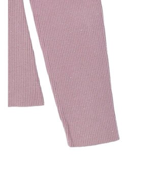 earth music&ecology ツイストリブラメニットプルオーバー Pink