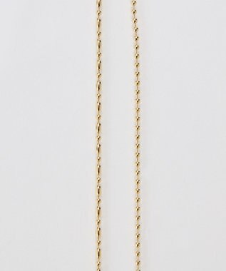 Phoebe 【金属アレルギー対応】リンキーデザインロングチェーンネックレス　ゴールド　ニッケルフリー ゴールド