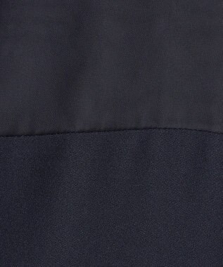 ICB L 【UVケア・接触冷感・速乾・洗える】 FluidBackSatin デザインワンピース ネイビー系