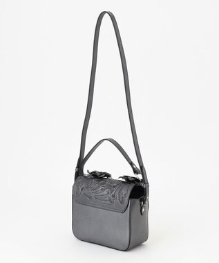 GRACE CONTINENTAL FlowerHandleBAG ブラック