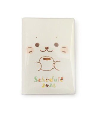 Mother garden しろたん 2024年 スケジュール帳 《シロタン喫茶柄》 スケジュール帳