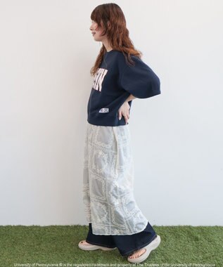 AMERICAN HOLIC 【RUSSELL×PENN】半袖スウェット Navy