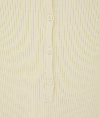 CRAFT STANDARD BOUTIQUE ヘンリーネック袖フレアプルオーバー Off White