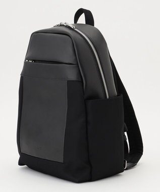 Y'SACCS 【ムック本掲載】ブロックモチーフリュックサック ブラック