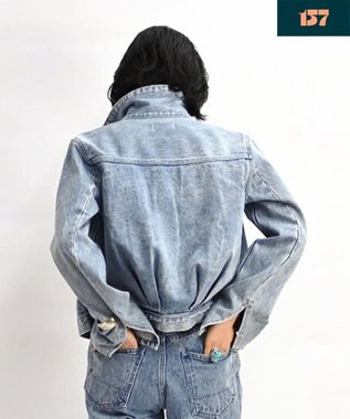 woadblue 【157】Back Balloon Jacket デニムジャケット