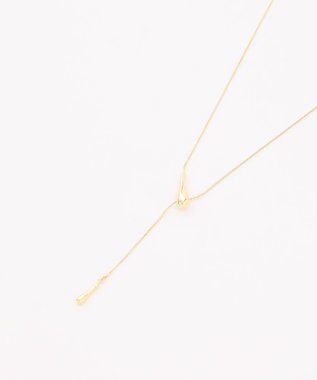 ドロップラリエットネックレス