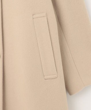 組曲 L ライトビーバー トレンチライク ロングコート ベージュ系