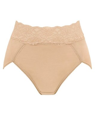 BRADELIS New York 【BRADELIS New York / 育尻・伸びる・綿混・深め】モモパンツ・ハイレグショーツ#303 シリーズ140万枚突破 補正ショーツ ナチュラル2