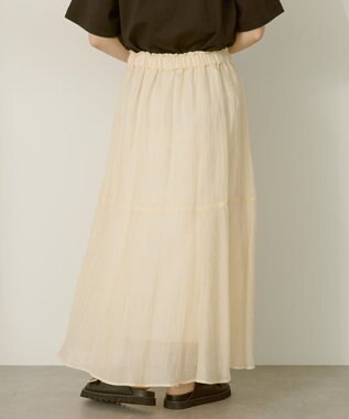 AMERICAN HOLIC シアースカート Ecru