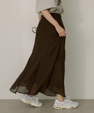 AMERICAN HOLIC シアースカート Black