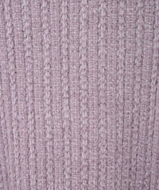 earth music&ecology 透かしベロアモールプルオーバー Pink