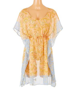 San-ai Resort（三愛水着楽園） 【SALE】【Reir　Premium】Columbia Fusion（Liberty Fabric) ポンチョ M ピンク