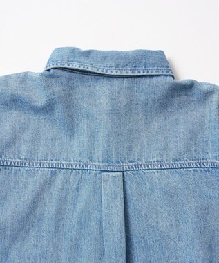 AMERICAN HOLIC Ｗポケットデニムショートシャツ Indigo