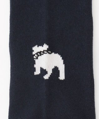 J.PRESS MEN 【カジュアル】バックブルワンポイントソックス ネイビー系9