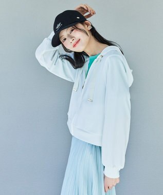 TOCCA 【松木育未さん着用】SUNNY VEIL ラッシュガードパーカー ホワイト系