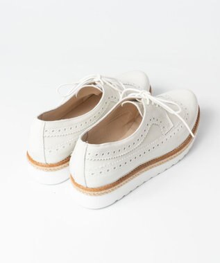 BONTRE 【BONTRE/ボントレ】ジュート厚底レースアップシューズ/05702-RS ホワイト