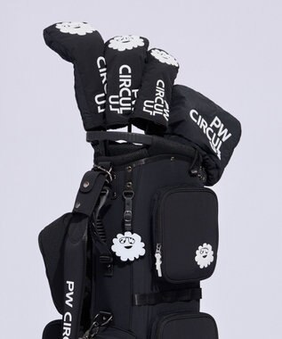 PW CIRCULUS 【UNISEX】ナイロンワッシャー ヘッドカバー ゴルフ ブラック系