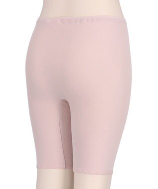 Wing インナーボトム 綿100％(身生地) 接触冷感 【綿100％ シャリ感タイプ】 3分丈 春 夏 ER6363 ウイング／ワコール ピンク