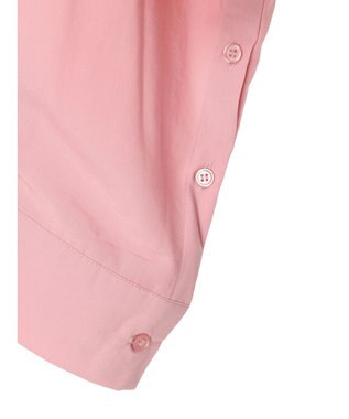 earth music&ecology ビッグポケットショートシャツ Light Pink