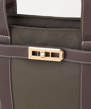 LA BAGAGERIE ベルテッド2WAYミニトート グレー