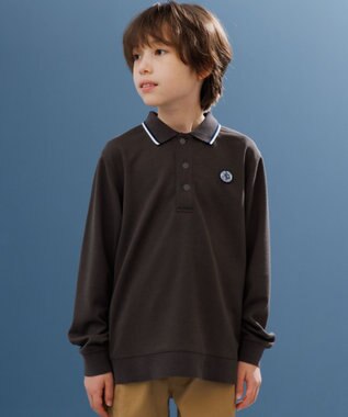 J.PRESS KIDS 【100-130cm】リブライン ポロシャツ