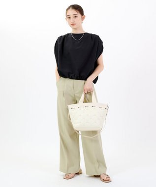 LeSportsac BUCKET TOTE W PEARLS2/スターライトパール スターライトパール