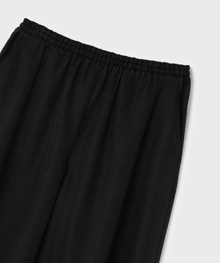 GRACE CONTINENTAL ドロストクロップドパンツ ブラック