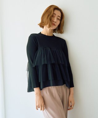 YECCA VECCA ベアドッキングニット